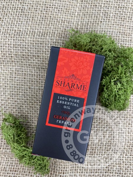 ЭФИРНОЕ МАСЛО SHARME ESSENTIAL ГЕРАНЬ, 5 МЛ